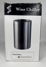 Wine Chiller Service Ideas Brushed Stainless WC-1