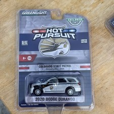 Greenlight Hot Pursuit Colorado State Patrol 2020 Dodge Durango 1/64 Exclusive
