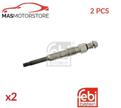 GLÜHKERZE GLÜHKERZEN FEBI BILSTEIN 19099 2PCS A FÜR FIAT SCUDO 1.9 D 1.9L