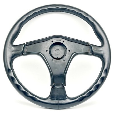 Nardi Genuine Gara 3 Leather Steering Wheel 365mm Black Used From