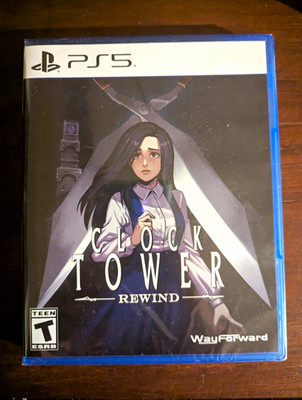 Clock Tower: Rewind PS5 Limited Run #105 Ultra HD Blu-ray CAPCOM 2024