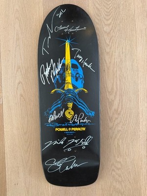 Powell Peralta Bones Brigade Vault Deck 2012 Signed FULL+Peralta Powell 1/50 NOS