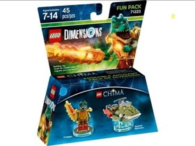 LEGO DIMENSIONS Movie Fun Pack 71223 Chima Cragger Swamp Skimmer (45 pcs)  
