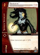 Shriek - Frances Barrison MSM-087 Web of Spider-Man VS System 2004 TCG CCG