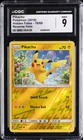 2019 POKEMON HIDDEN FATES REVERSE HOLO #19 PIKACHU CGC 9