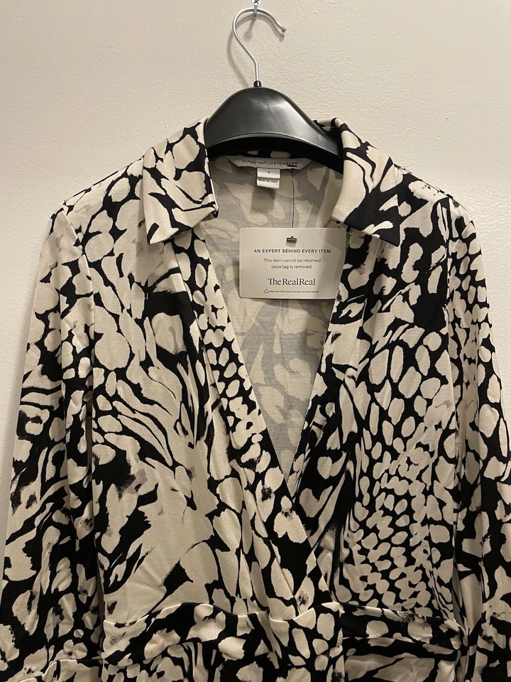 Mameluco Diane von Furstenberg Celeste Wrap Foto 4 de 4