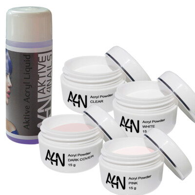 ** ACRYL-SET 1 **  Fingernägel - Nagelmodellage - Acrylpulver - Liquid - Powder