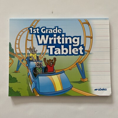 ABeka 1st Grade Writing Tablet, Clean Pages, Like New