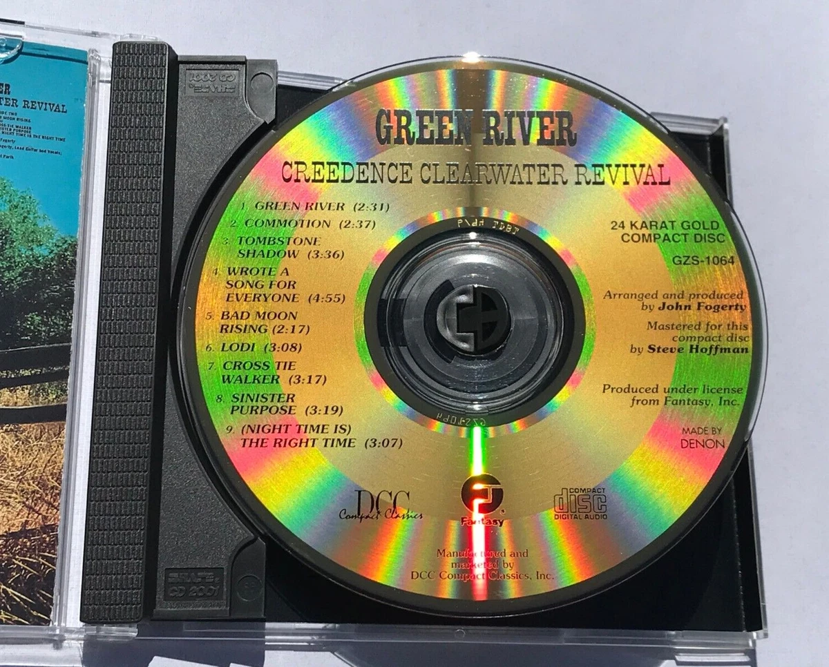 Creedence Clearwater Revival – Green River (CD, 1994 ) [DCC 24K Gold] ☆NM  DISC☆