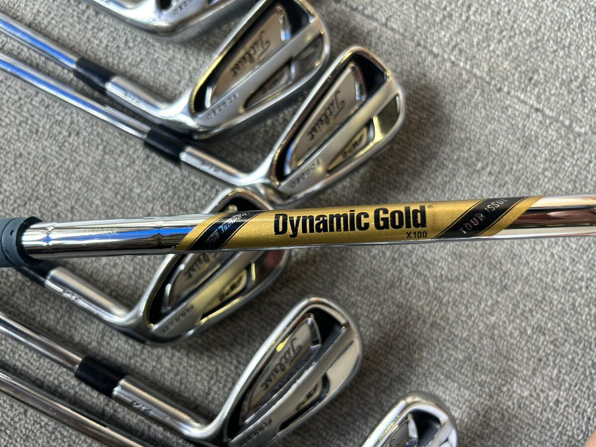 Titleist AP2 714 Iron Set 7pcs 4-PW Dynamic Gold X100 Flex Extra