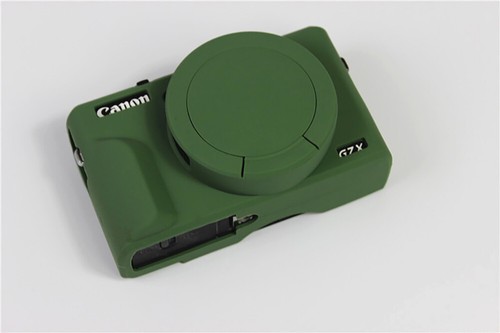 Soft Silicone Case Protective Cover Skin For PowerShot G7 X Mark III G7X3 - Picture 37 of 52