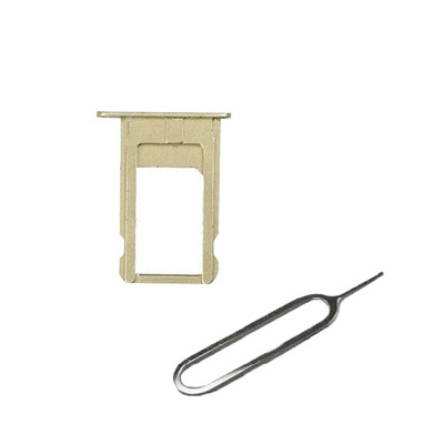 Tiroir SIM Remplacement Pour IPhone 6 (modèles A1549, A1586, A1589) - Doré, Neuf, Compatible Apple