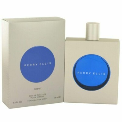 Perry Ellis Cobalt by Perry Ellis 3.4 oz EDT Cologne for Men New In Box