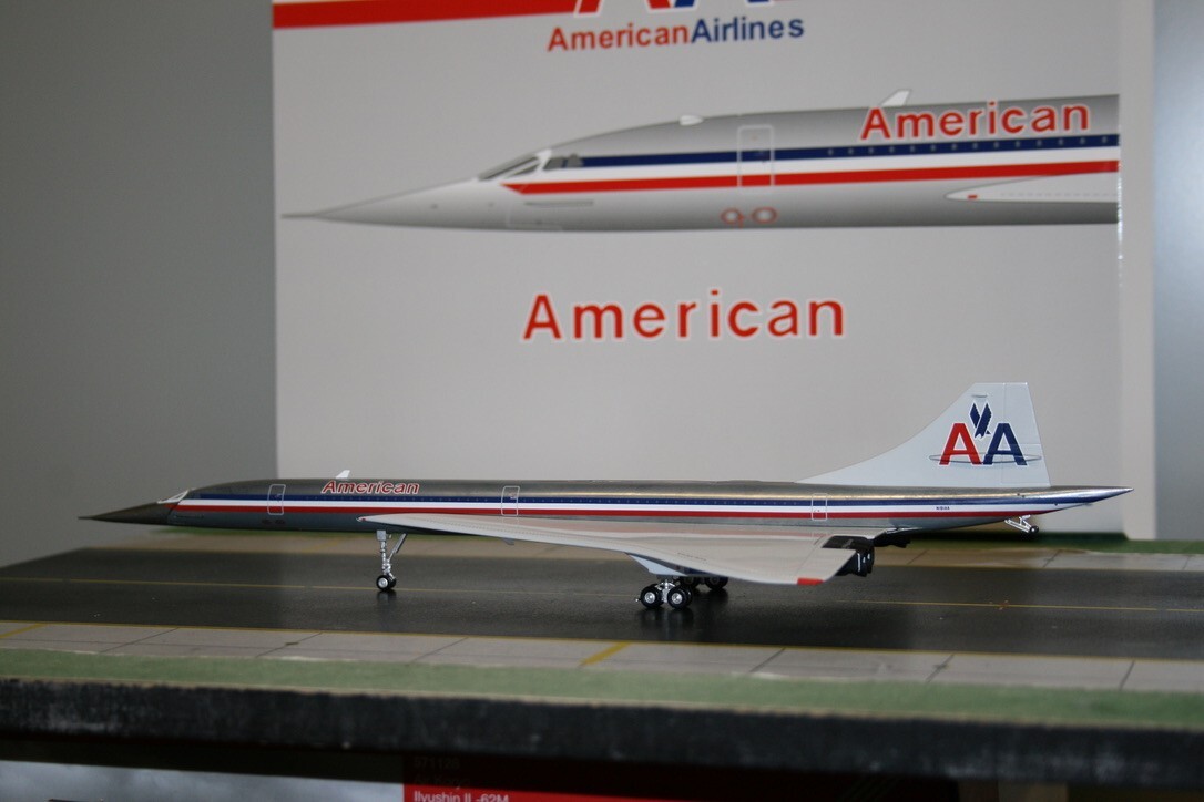 JC Wings 1:200 American Airlines Concorde N191AA (FX2001) Die-Cast