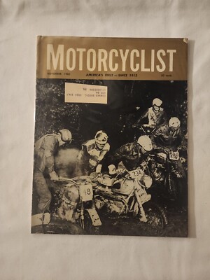 1960 November MOTORCYCLIST America First (CP11) | eBay