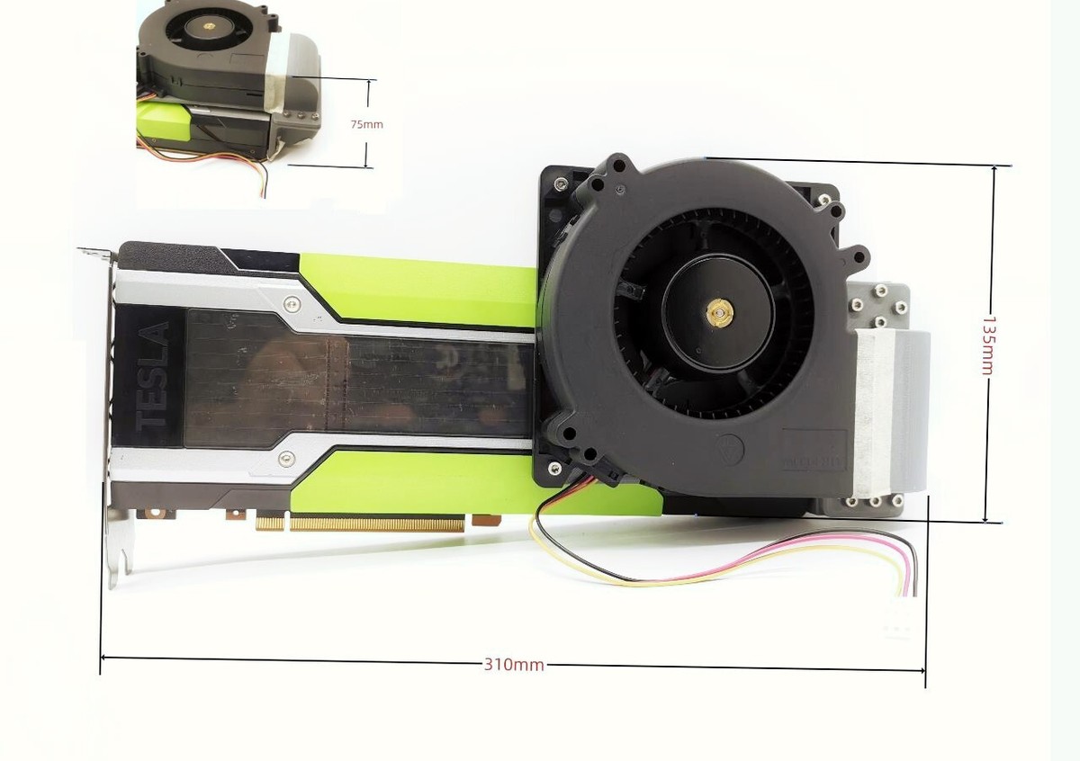 Tesla P40 24GB ファン付き NVIDIA Tesla P40 24GB DDR5 GPU Accelerator Card Dual PCI-E 3.0