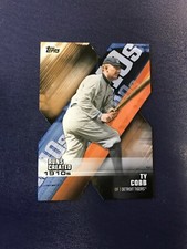 2020 Topps Decade of Dominance Die Cut Ty Cobb DOD-8 Gold parallel Insert #30/50