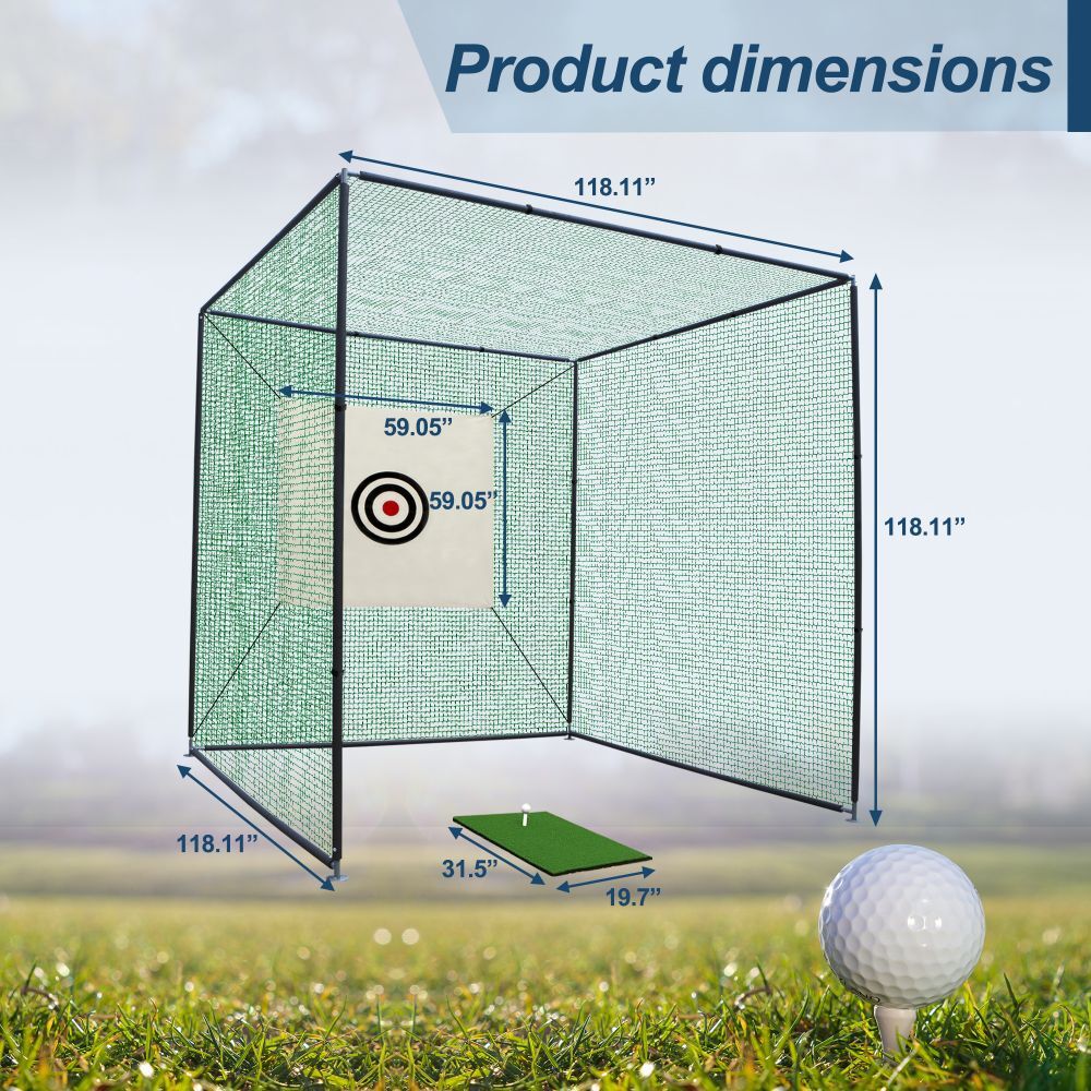 10x10x10-ft-golf-cage-net-with-metal-frame-indoor-outdoor-golf-practice