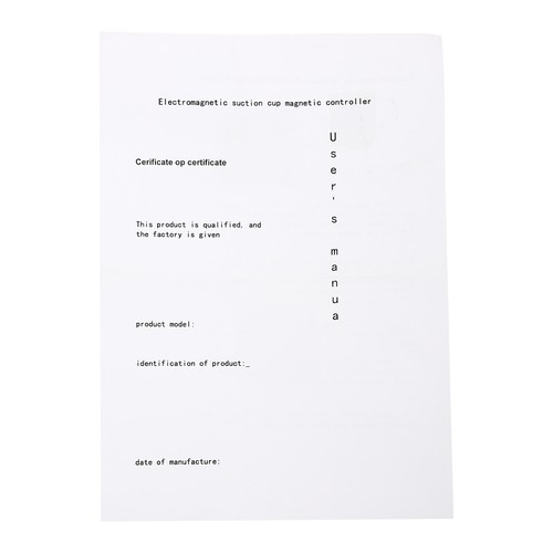 Controlador de mandril electromagnético 0-100V 5A DC fuerza magnética ajustable 110V - Imagen 18 de 18