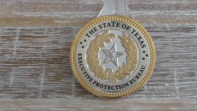 Texas DPS Department Public Safety Executive Protection Bureau Challenge Coin