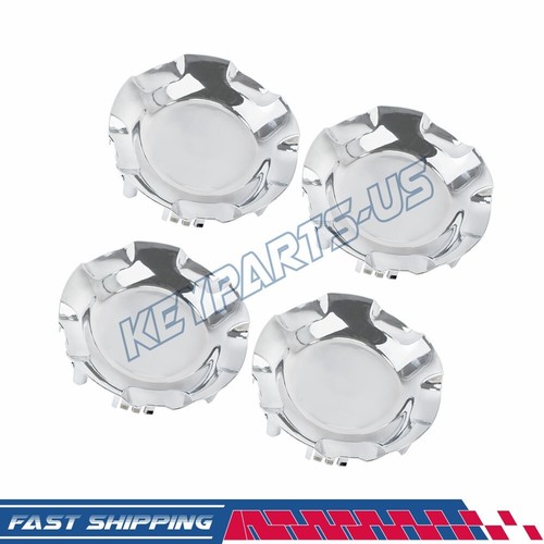 4 Chrome Center Cap For Chevy Siverado Tahoe Avalanche Suburban 20" Wheel Hubcap - Picture 2 of 6