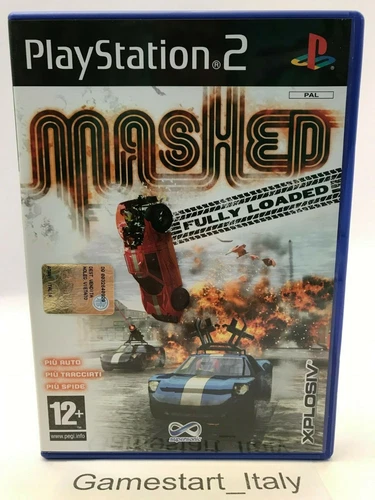 MASHED FULLY LOADED - PS2 - USED VIDEO GAME WORKING PERFECTLY PAL