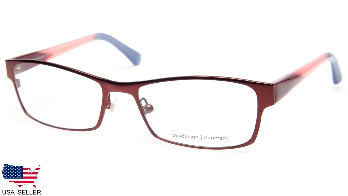 Prodesign denmark Red Eyeglass Frames for sale | eBay display picture 3