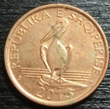 Albanien 1 Lek 2013 Pelikan