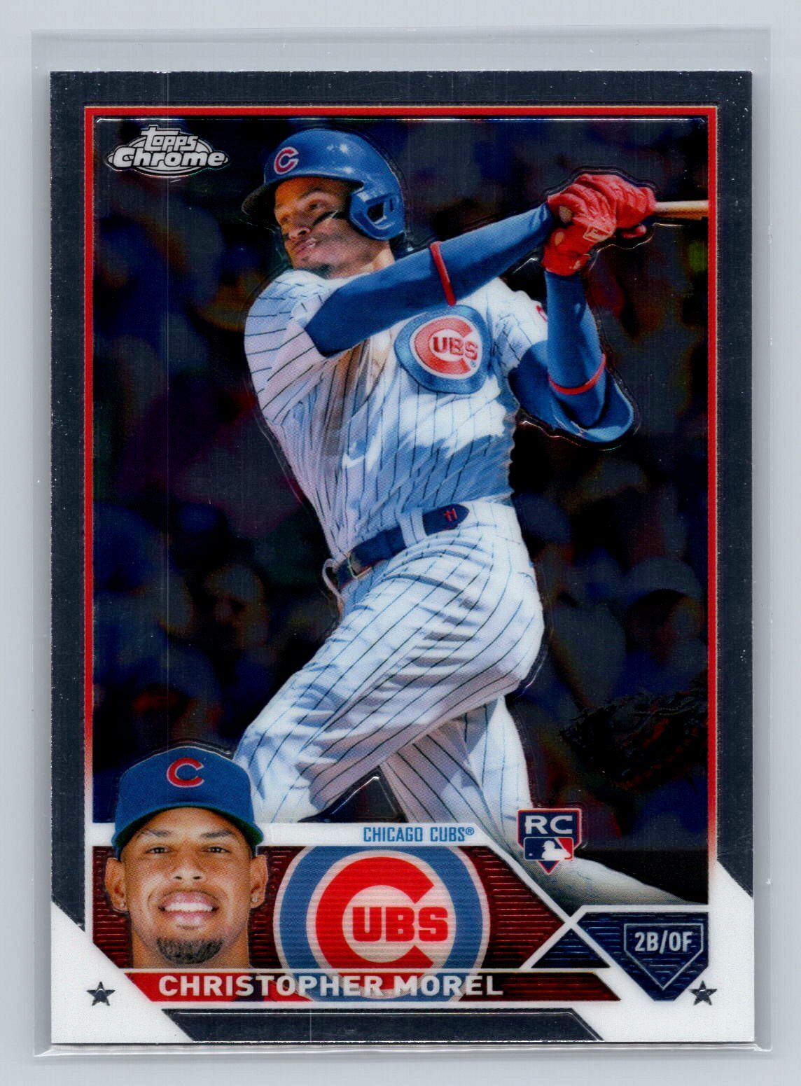 2023 Topps Chrome Baseball #198 Christopher Morel Rookie RC Chicago Cubs
