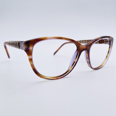 GIVENCHY Brille BRAUN CAT EYE Brillengestell MOD: VGV865