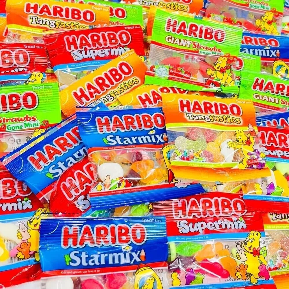 Mini sachet Carensac Haribo 40 gr de 30 pièces - Marlie confiseries