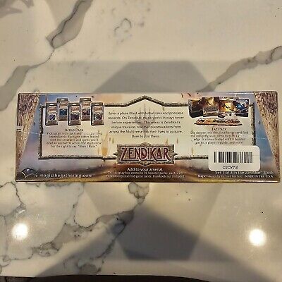 MTG ZENDIKAR Booster Box English SEALED New Magic the MTG ZENDIKAR Booster Box English SEALED New Magic the