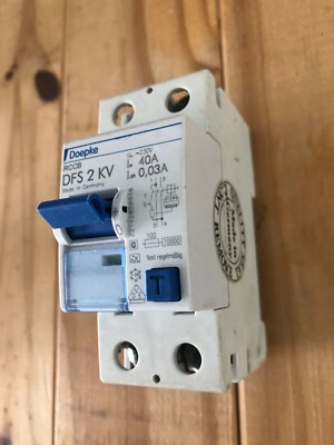 Doepke 40 Amp 30mA DOPPELPOLIG RCCB RCD DFS2 KV 09 134 609