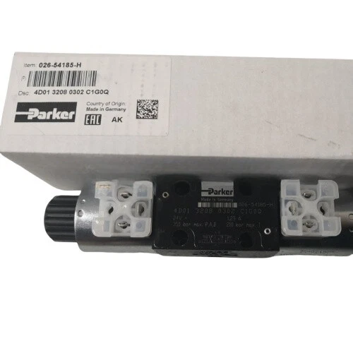 Expedited Shipping Parker 026-54185-H 4D01-3208-0302-C1G0Q Hydraulic valve
