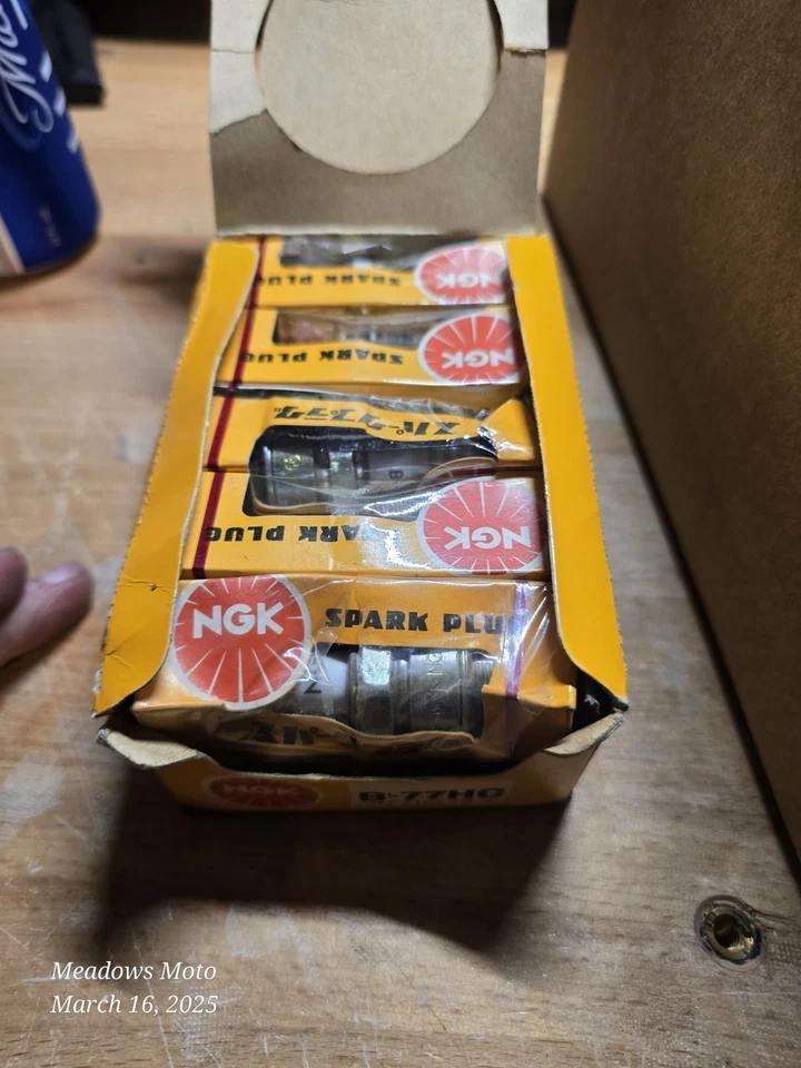 Zundapp Suzuki Outboard NGK Spark Plug p/n B-77HC or W3AC NOS #6 14 mm x 12.7 mm - Image 2 of 2