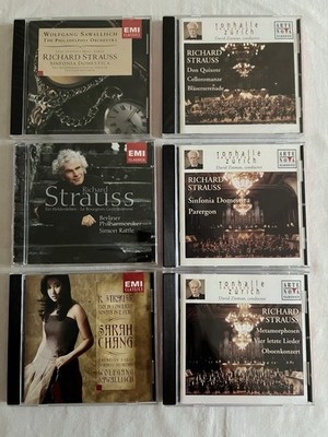 CD Music -RICHARD STRAUSS - 6 titles - classical - EMI