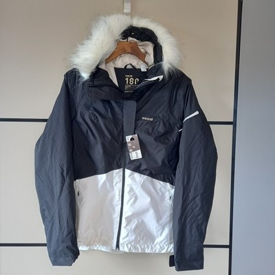 Decathlon Wed'ze Piste 180 Black/white Ski Jacket Size Xl (20-22) Bnwt  UK