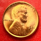 1946-S Lincoln Wheat Cent Penny GEM RED BU From an Original Bank Roll