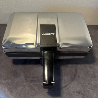 CucinaPro Pizzelle Maker Model #220-03 Tested and Working Makes 4 Pizzelles