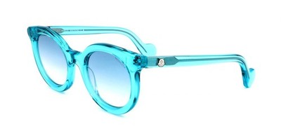 Moncler ML0015 Shiny light blue 51/24/140 WOMAN Sunglasses