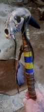  AWESOME VINTAGE NATIVE AMERICAN CEREMONY TOMAHAWK VERY SPECIAL RARE HTF 