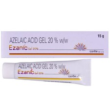 Ezanic 20 Gel 15g x 2 Tubes  Azelaic Acid 20 w/w  Acne Care  Pack of 2