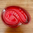 Bright Red Vintage Royal Haeger Ashtray 135