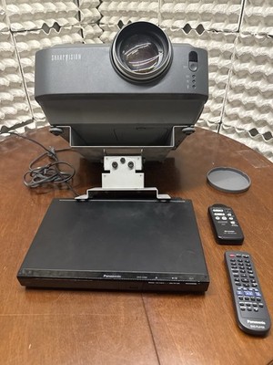 SHARP LCD Projektor XV-370P Set mit Original Halterung + DVD   Made in Japan