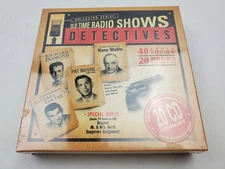Old Time Radio Shows: Detectives - 40 Radio Shows, 20 Hours on 20 CD's