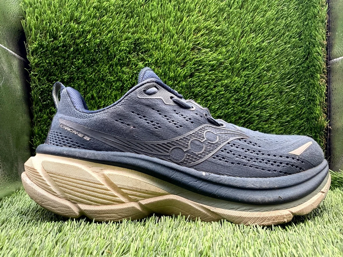 Saucony Hurricane 25 S21026-220 Dusk/Iceberg Running Shoes Men\'s Size 10 Worn 2x Saucony Hurricane 25 Dusk Iceberg for sale | eBay main image 2