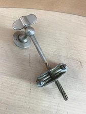 LUDWIG Marching Field Snare Drum Post STRAINER Part Nickel 30s 40s 50s Vtg 3.5"