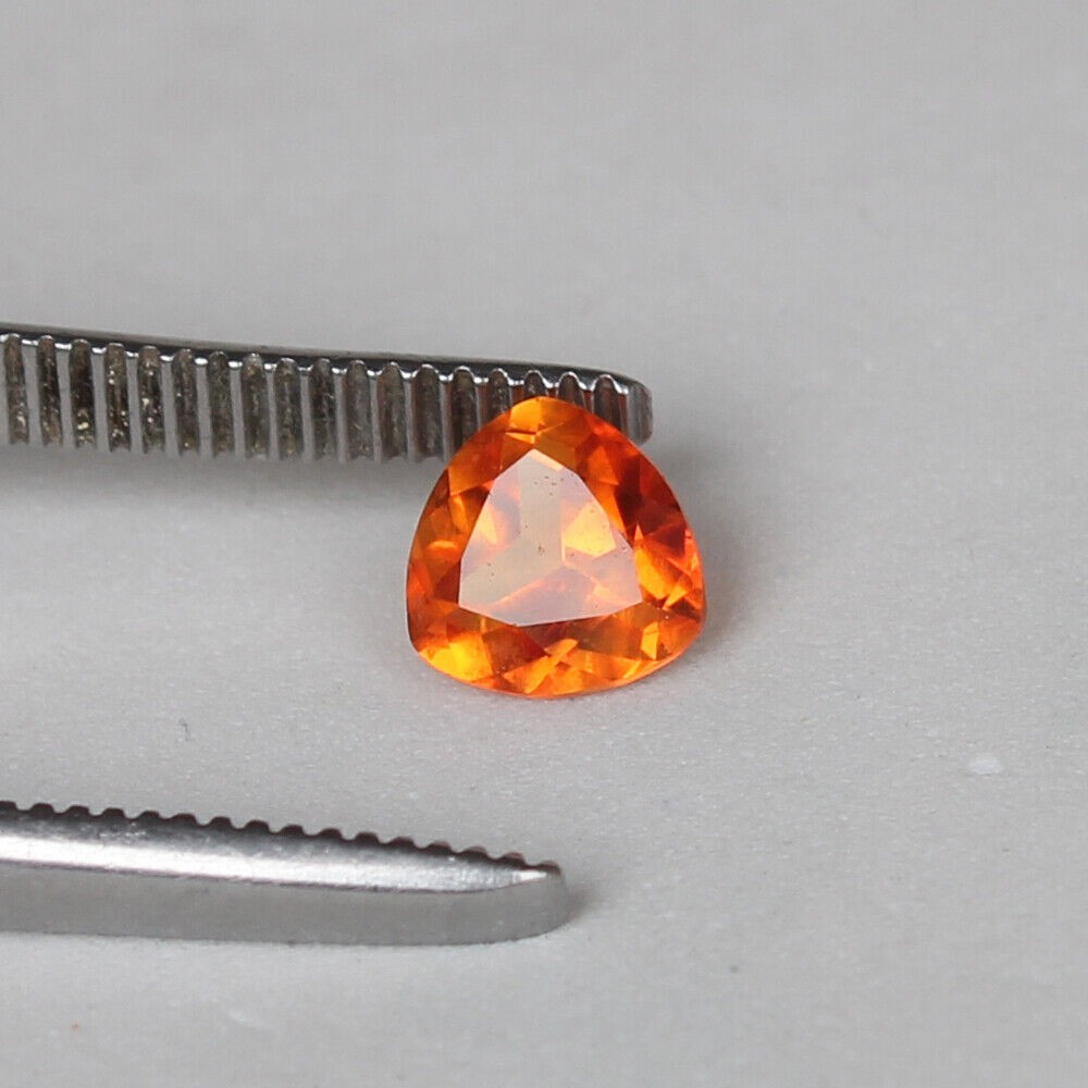 Orange Sapphire Padparadscha 2.55 Ct. Trilllion Shape Awesome Loose ...