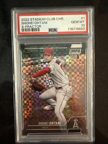 2022 Topps Stadium Club Chrome - Shohei Ohtani #1 X-Fractor