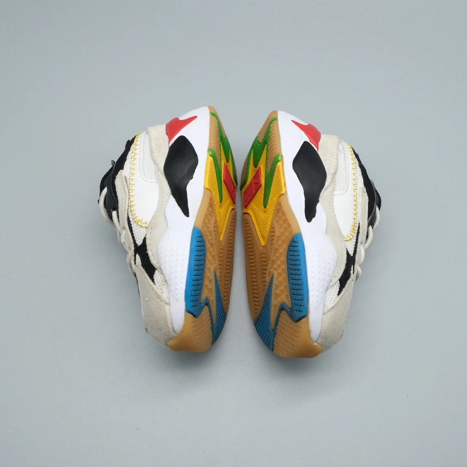 Puma RS-X3 WH AC Inf Tenis Zapatos Niños Pequeños Talla 5C Blanco Negro 374500 01 Foto 3 de 4